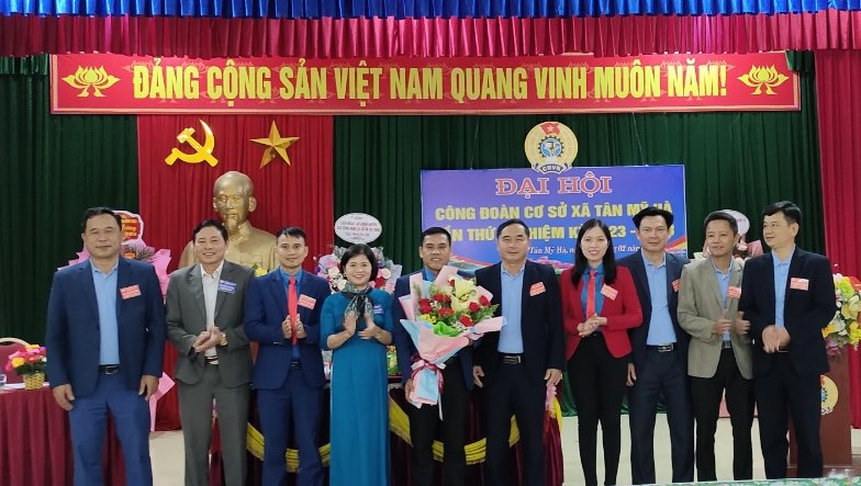 Hương Sơn: Đại hội điểm Công đoàn cơ sở xã Tân Mỹ Hà 